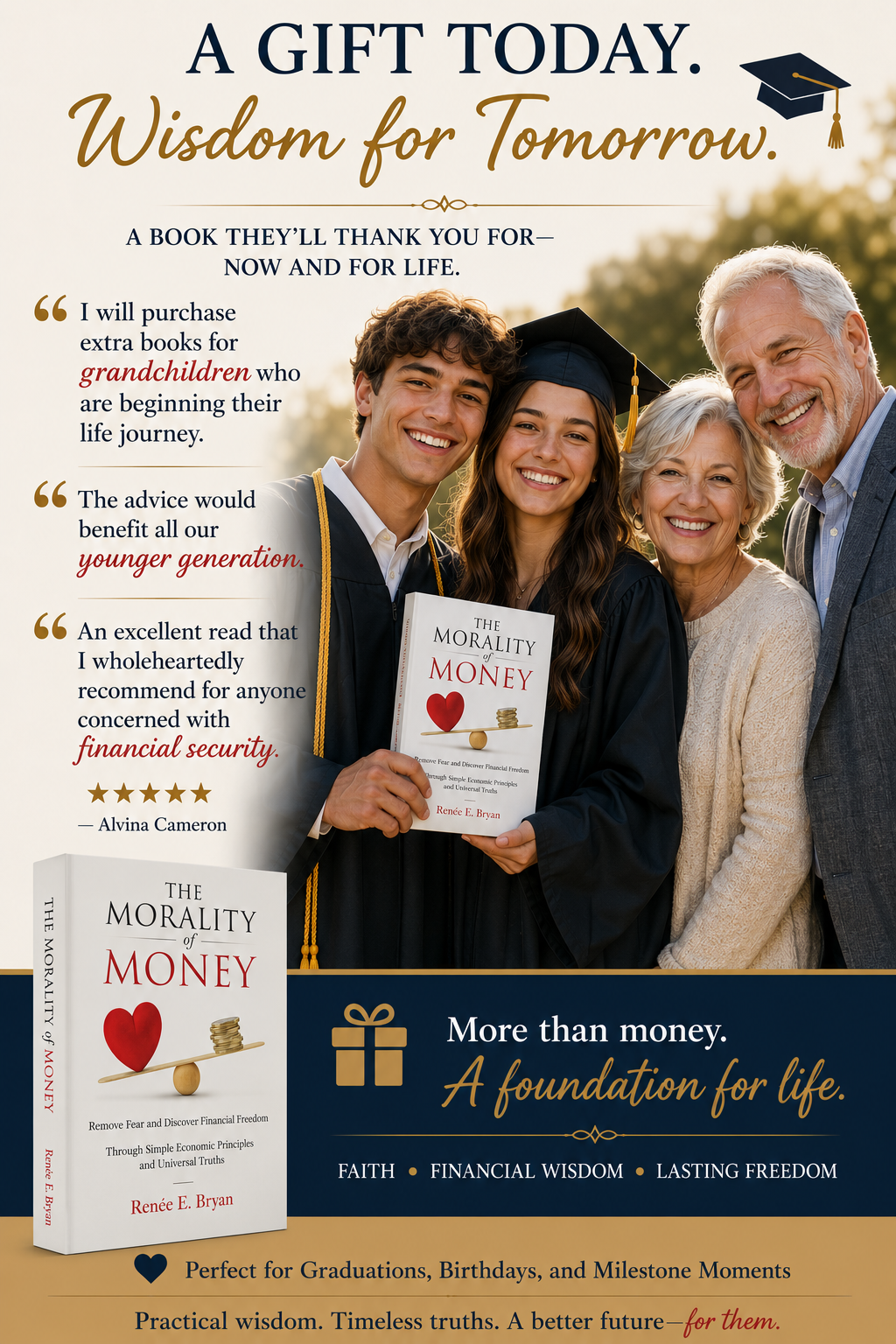 Alvina Cameron recommends The Morality of Money for grandchildren and younger generations